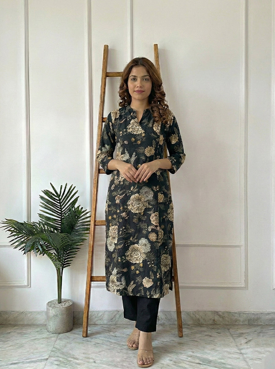 Libhachi Printed Angrakha Suit Set 10